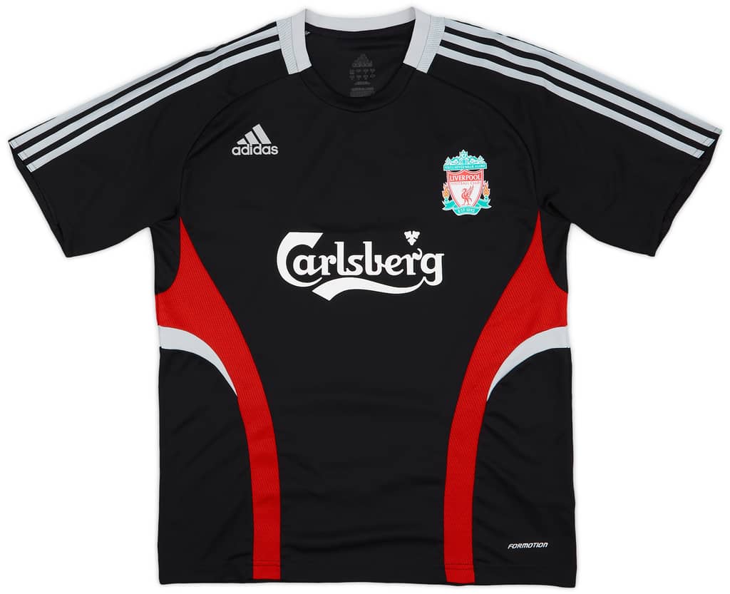 2008-09 Liverpool adidas Formotion Training Shirt - 9/10 - (L)