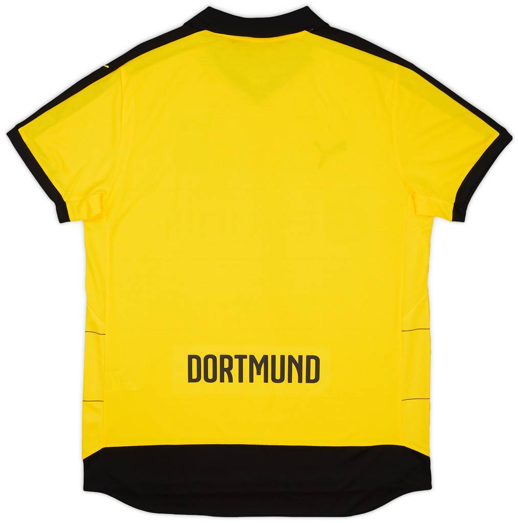 2015-16 Borussia Dortmund Home Shirt - 8/10 - (XL)