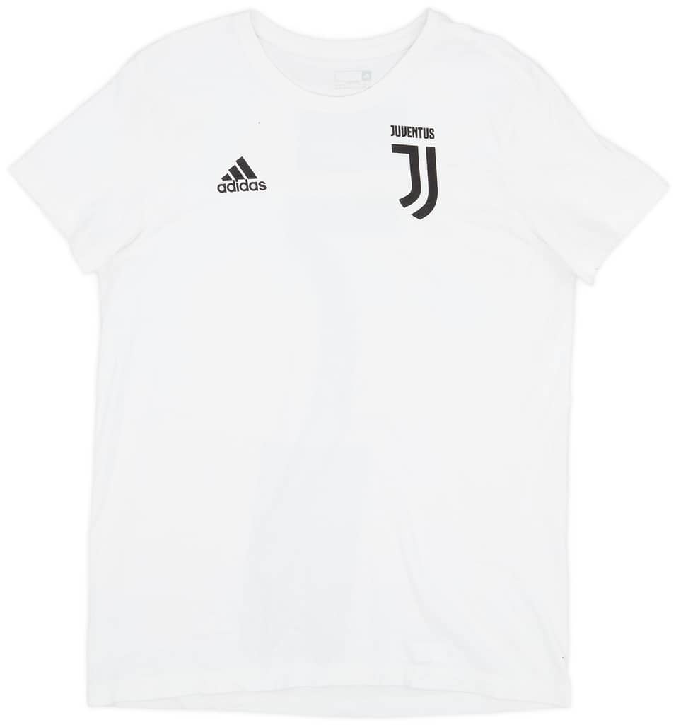2021-22 Juventus adidas Cotton Tee #7 - 8/10 - (L)