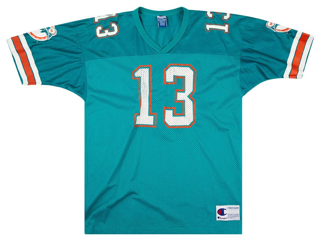 champion Miami dolphins 80s フットボールシャツ xl champion Miami dolphins 80s フットボールシャツ xl 80s USA製