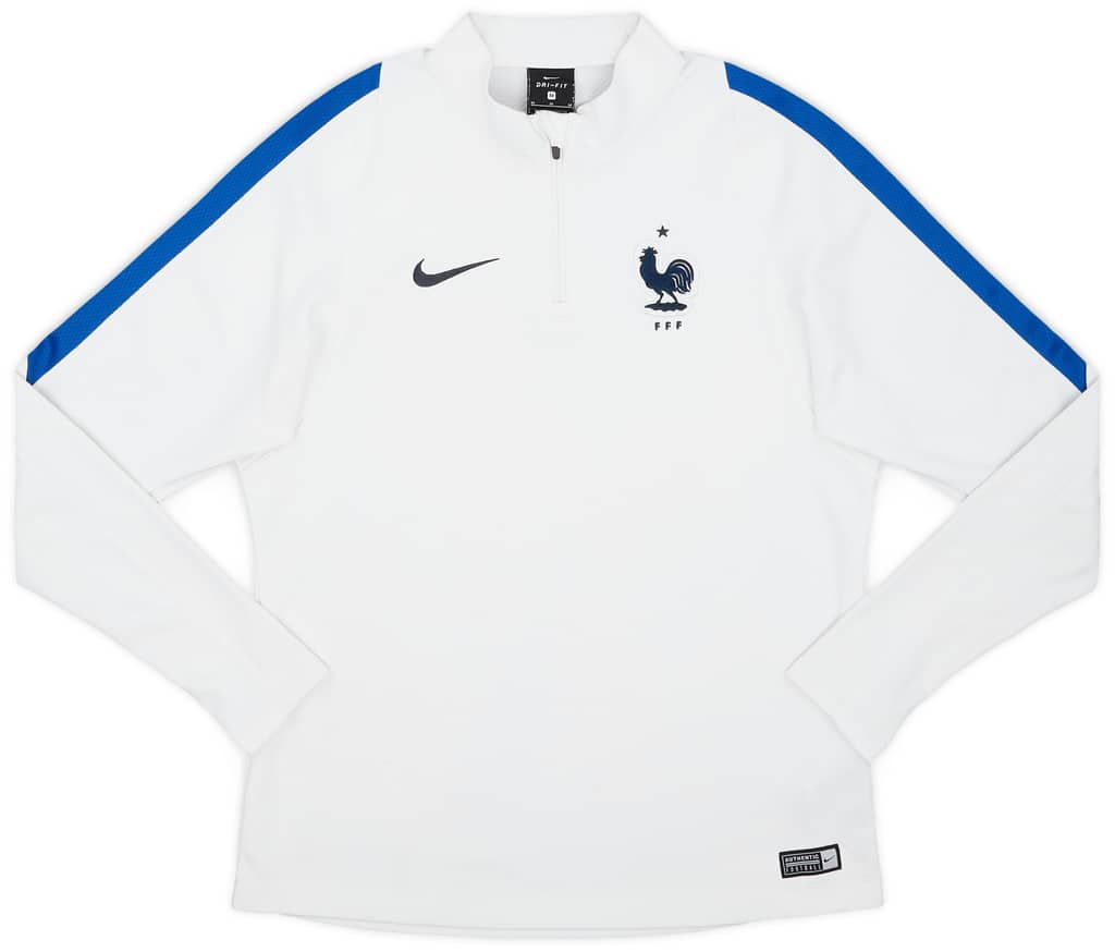 2017-18 France Nike 1/4 Zip Drill Top - 8/10 - (M)