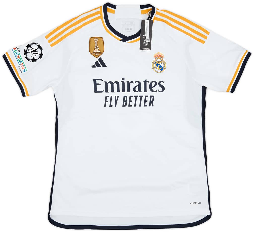 2023-24 Real Madrid Home Shirt Modric #8 (L)