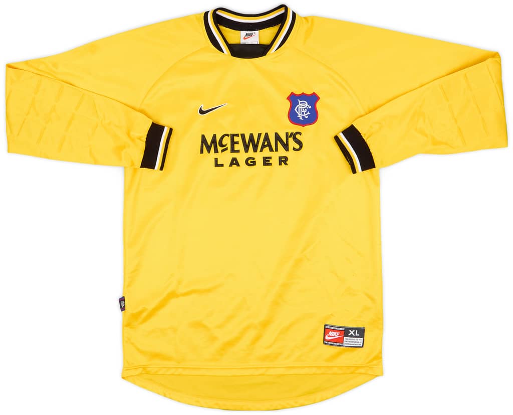 1998-99 Rangers GK Shirt - 8/10 - (XL.Boys)