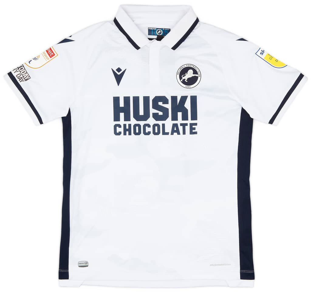 2021-22 Millwall Match Issue Away Shirt Romeo #12