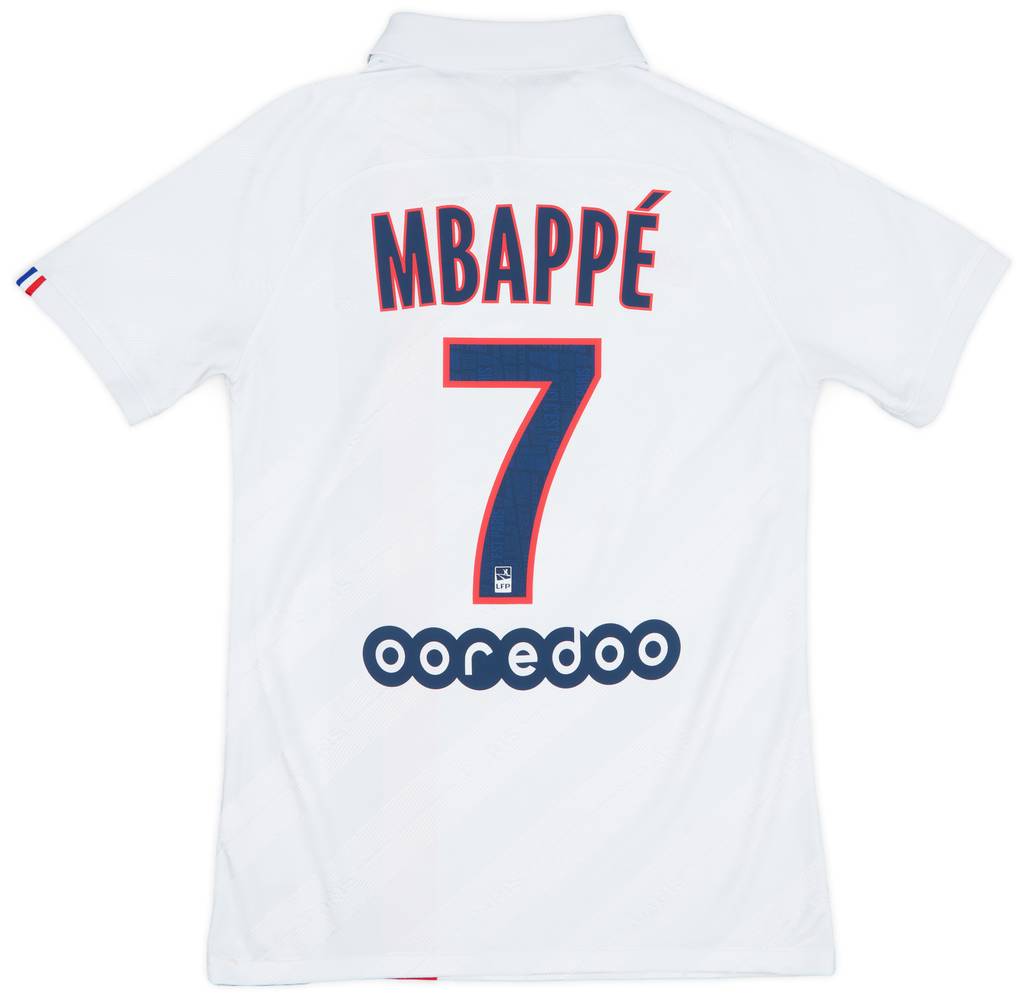 2019-20 Paris Saint-Germain Authentic Third Shirt Mbappe #7 - 7/10 - (S)