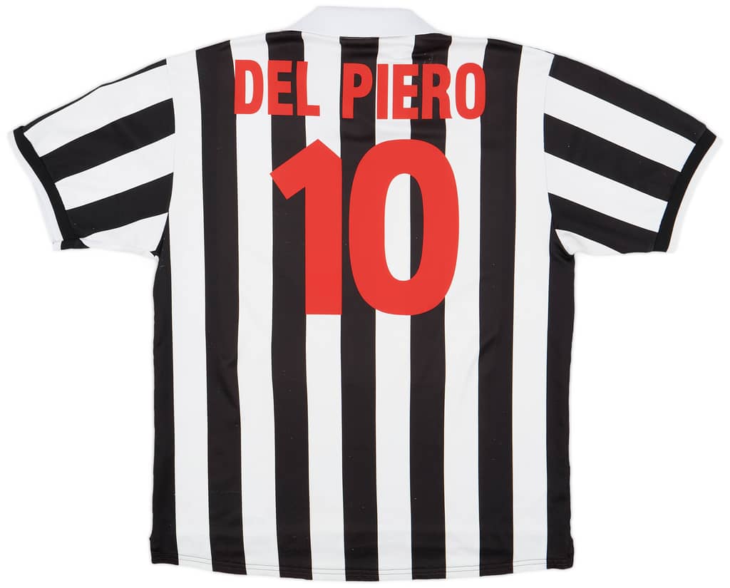 1998-99 Juventus Home Shirt Del Piero #10 - 5/10 - (XL)