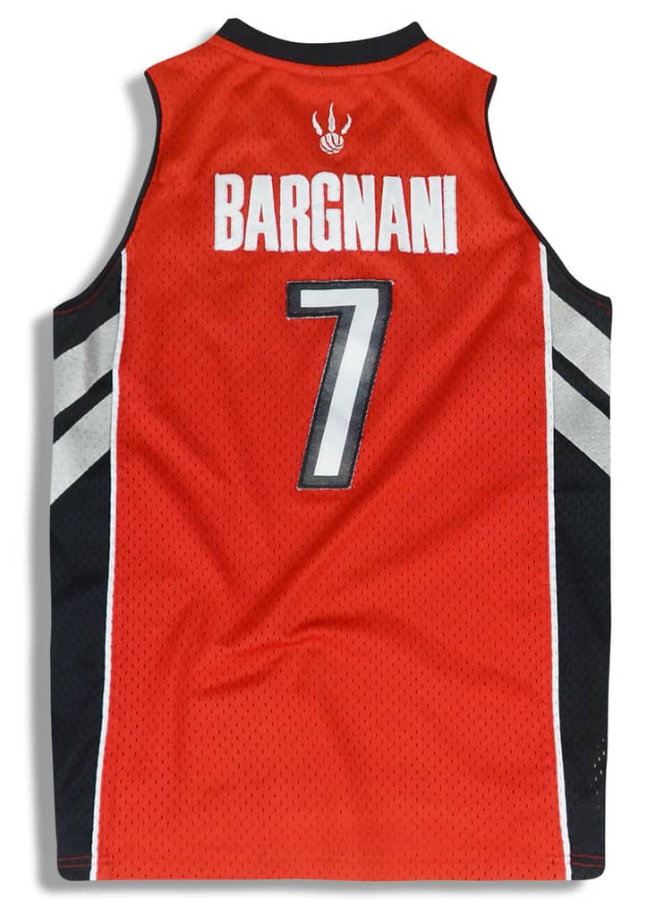 2006-10 Toronto Raptors Bargnani #7 adidas Swingman Jersey (Away) Y