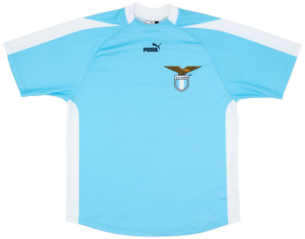 2003-04 Lazio 'Signed' Basic Home Shirt - 7/10 - (L)