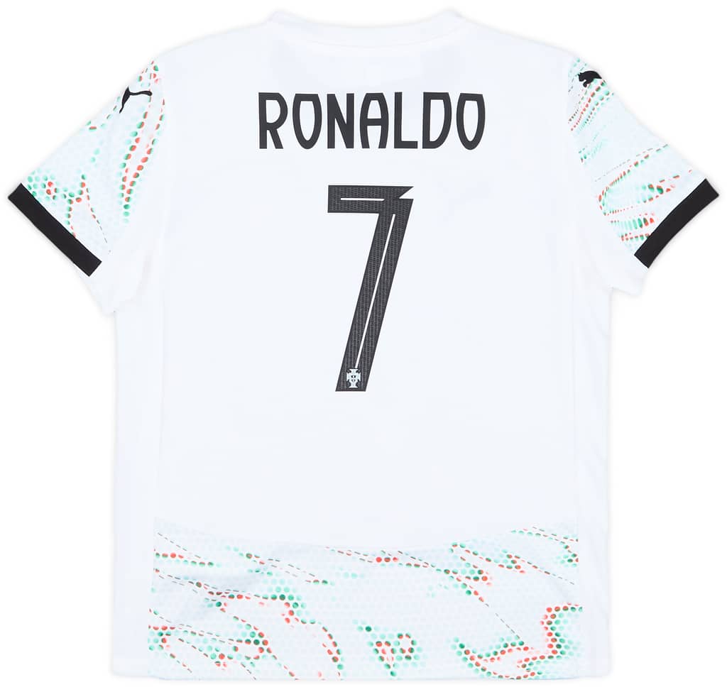 2025-26 Portugal Away Shirt Ronaldo #7 (KIDS)