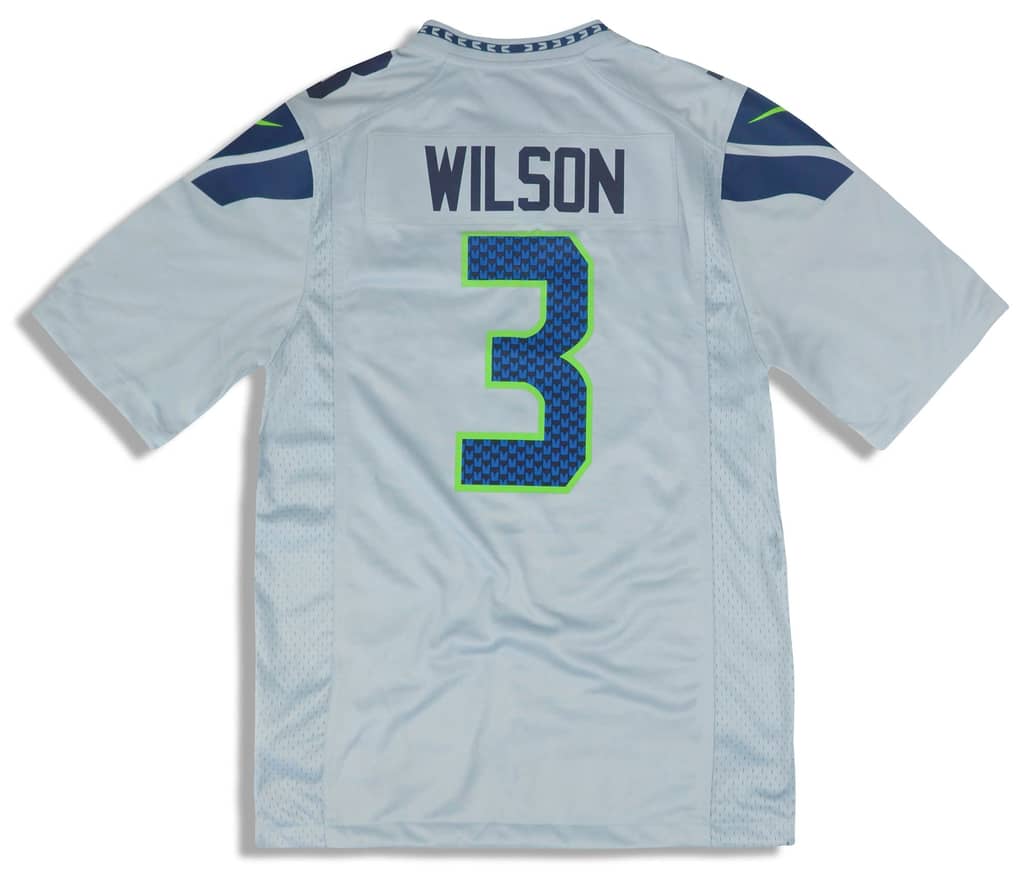 2018-19 Seattle Seahawks Wilson #3 Nike Game Jersey (Alternate) S - W/Tags