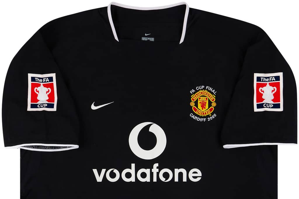 2004-05 Manchester United Player Issue 'FA Cup Final' Away Shirt