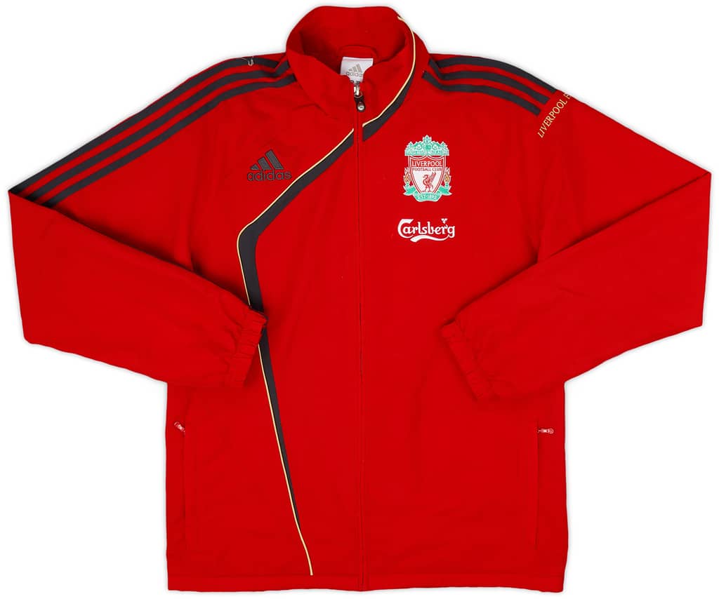 2009-10 Liverpool adidas Track Jacket - 9/10 - (XS)
