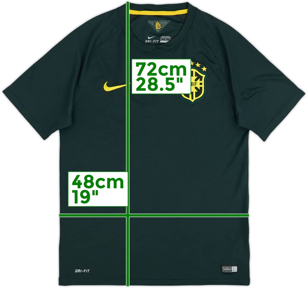 2014-15 Brazil Third Shirt - 9/10 - (M)