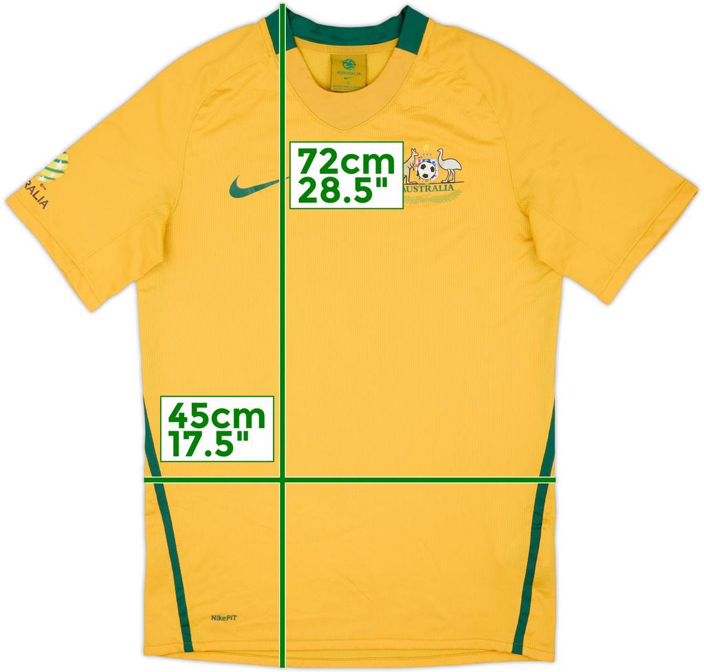 2008-10 Australia Home Shirt - 6/10 - (S)