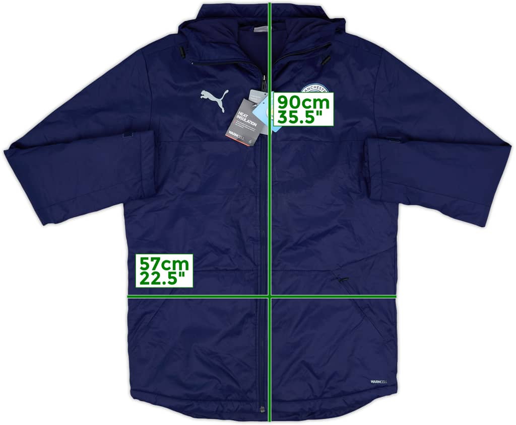 2021-22 Manchester City Puma Padded Bench Coat (M)