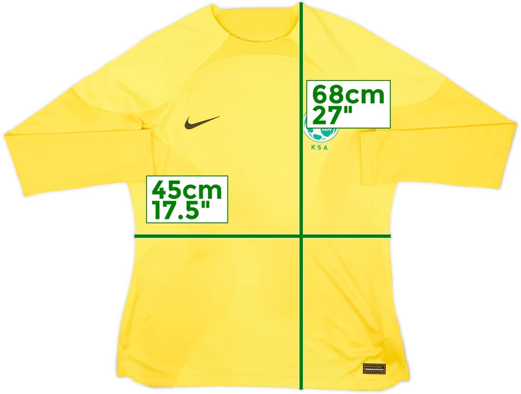 2022-23 Saudi Arabia Authentic GK Shirt - 9/10 - (L)