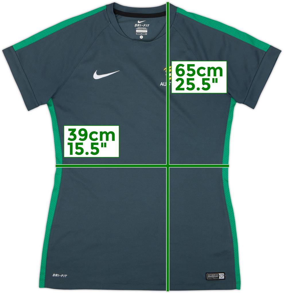 2015-16 Australia Nike Training Shirt - 9/10 - (Women's S)