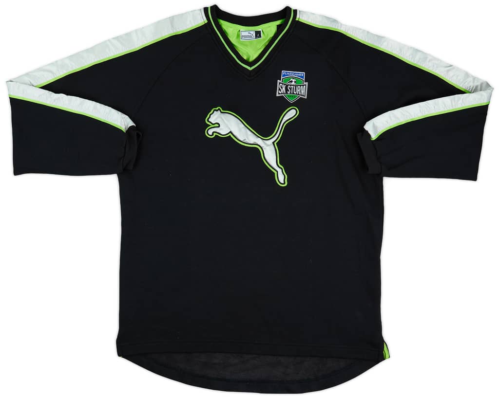 2000-01 Sturm Graz Puma Drill Top - 8/10 - (L)