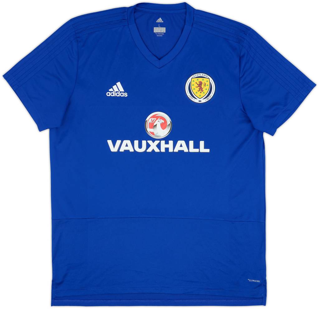 2017-18 Scotland adidas Training Shirt - 8/10 - (L)