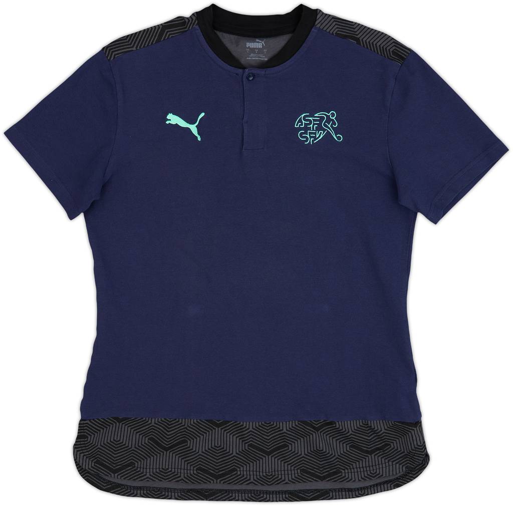2019-20 Switzerland Puma Polo Shirt - 9/10 - (L)