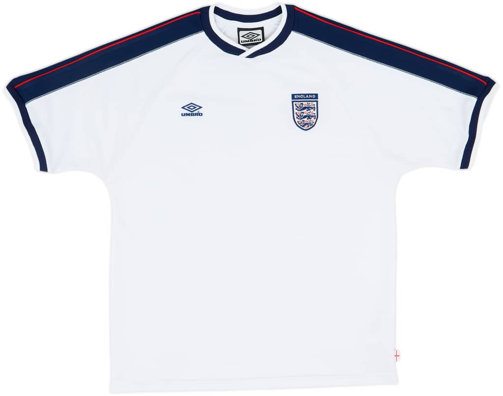 2000-01 Inglaterra Umbro Camiseta de entrenamiento - 7/10 - (L)
