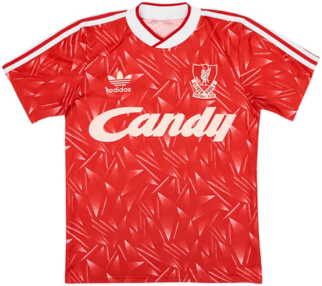 1989-91 Liverpool Local Camiseta - 7/10 - (L.Boys)