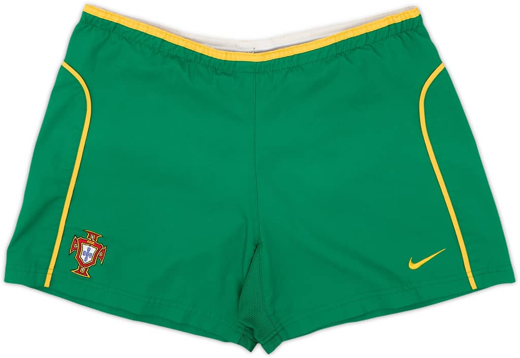 2002-04 Portugal Home Shorts - 5/10 - (XL.Boys)