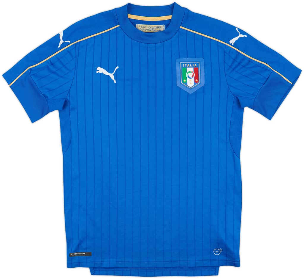 2016-17 Italy Home Shirt - 9/10 - (S)