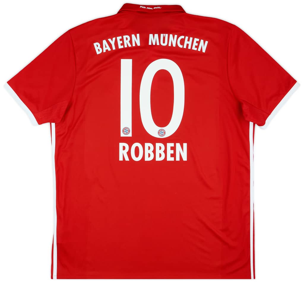 2016-17 Bayern Munich Home Shirt Robben #10