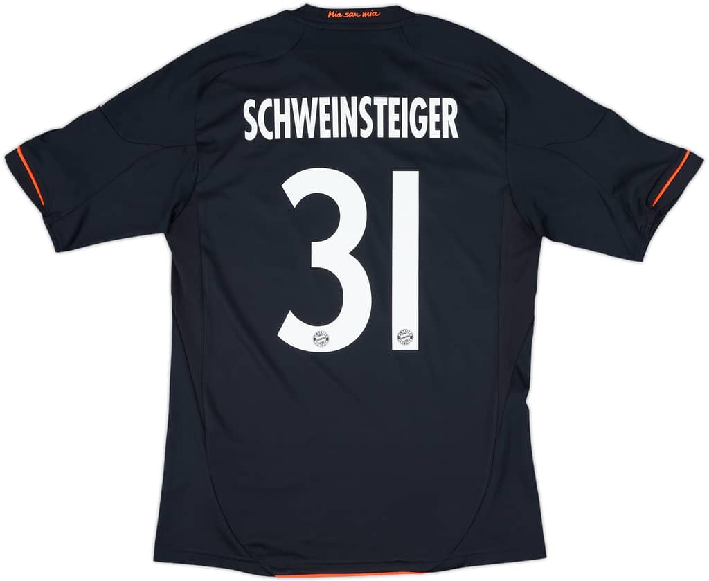 2012-13 Bayern Munich Third Shirt Schweinsteiger #31 - 9/10 - (S)