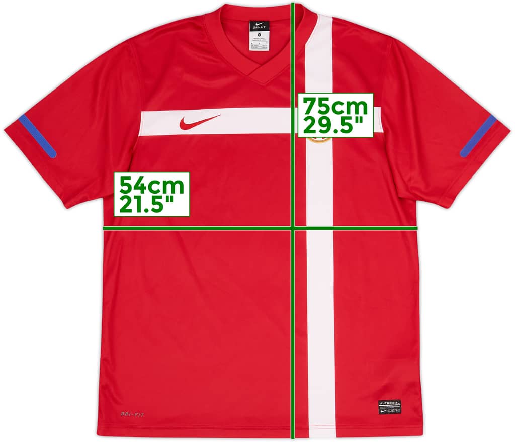 2010-11 Serbia Basic Home Shirt - 8/10 - (M)