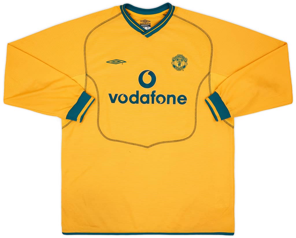 2000-02 Manchester United GK Shirt Barthez #1 - 7/10 - (L)