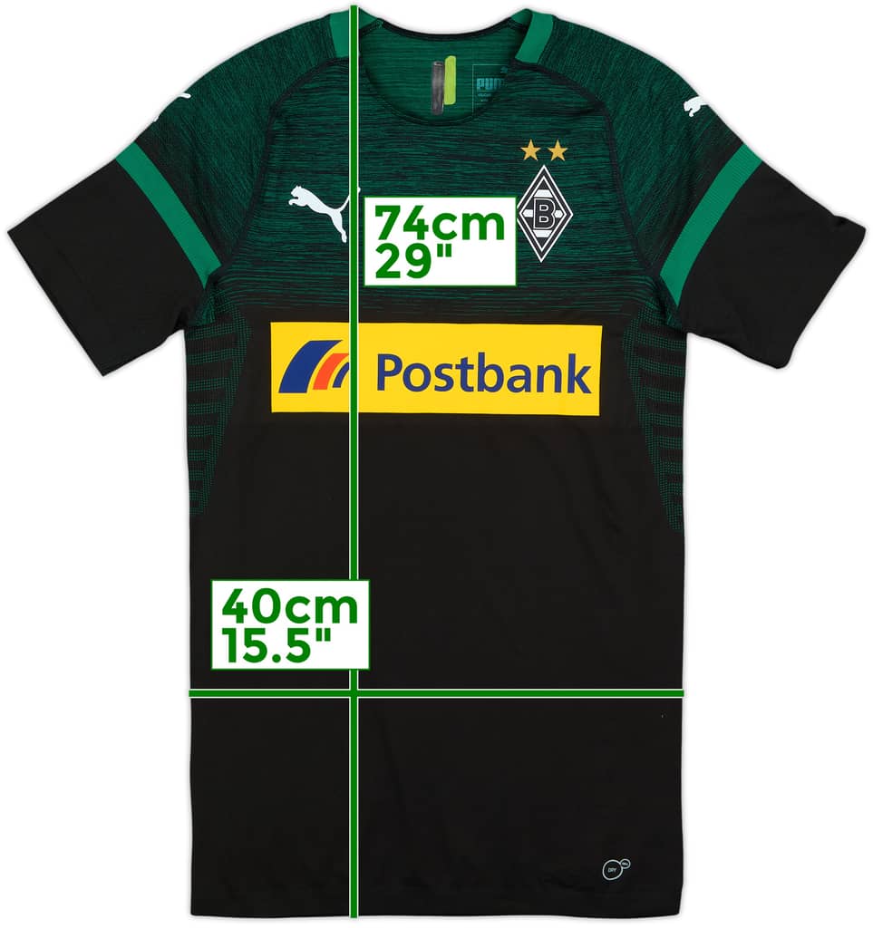 2018-19 Borussia Monchengladbach ACTV fit Away Shirt - 9/10 - (M)