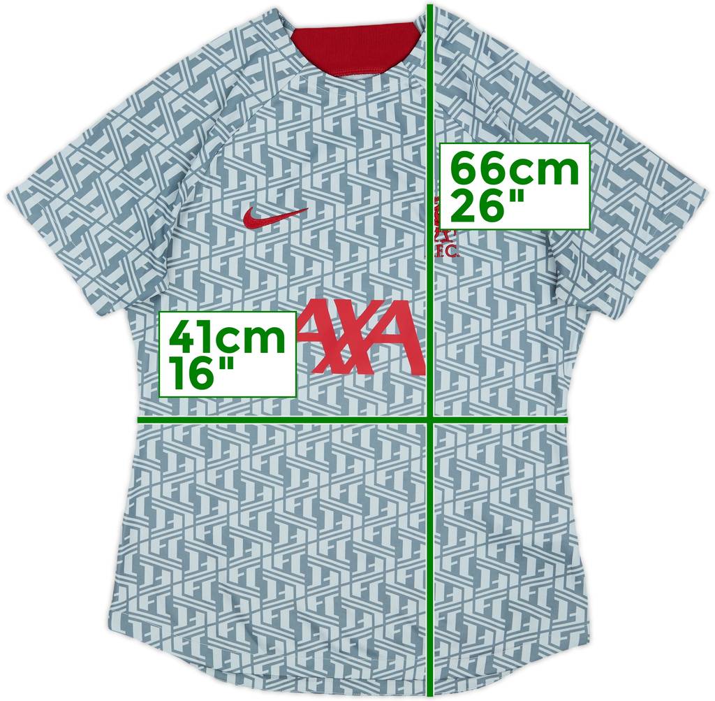 2023-24 Liverpool Nike Training Shirt - 10/10 - (Women's S)