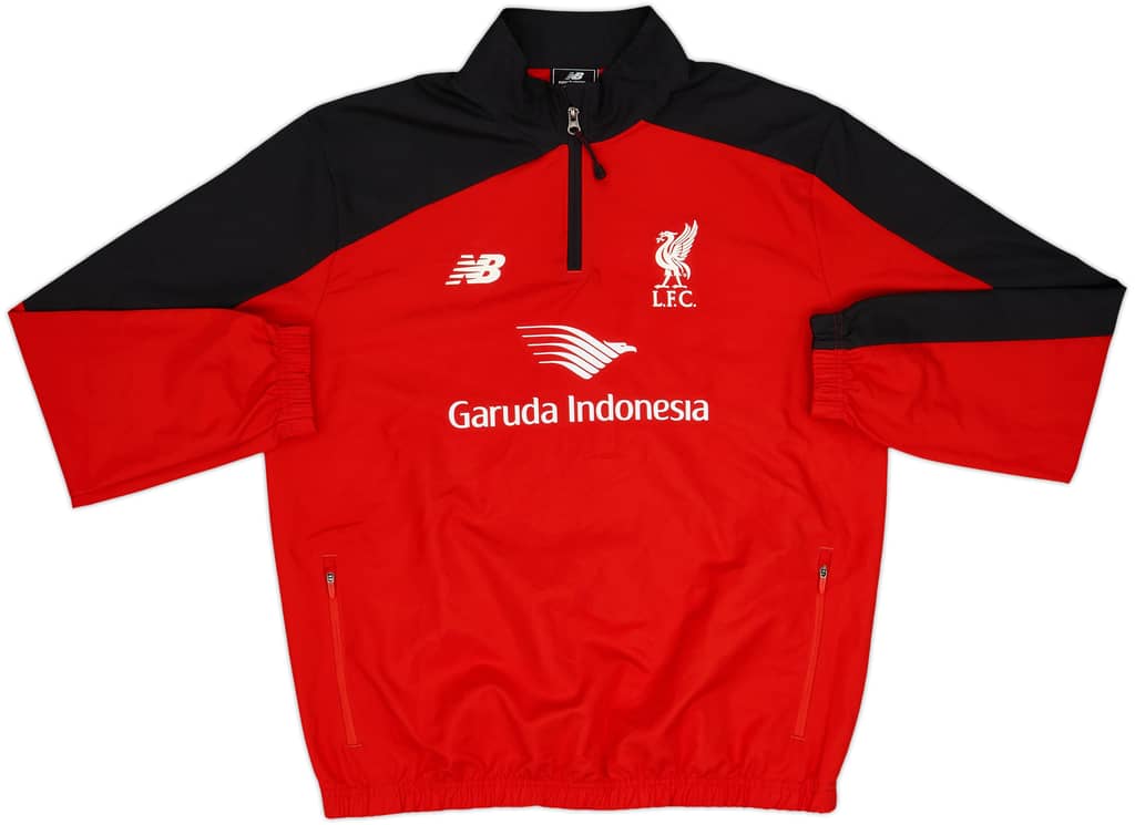 2015-16 Liverpool New Balance Track Jacket - 8/10 - (L)