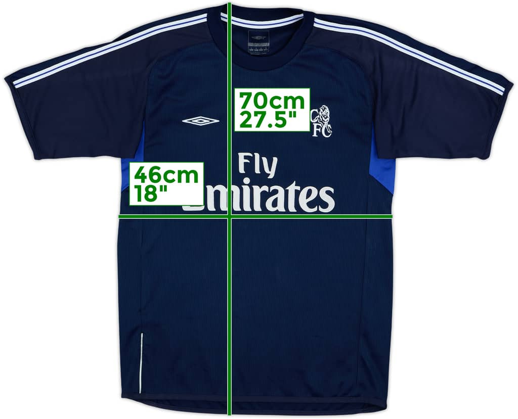 2002-03 Chelsea Umbro Training Shirt - 8/10 - (S)