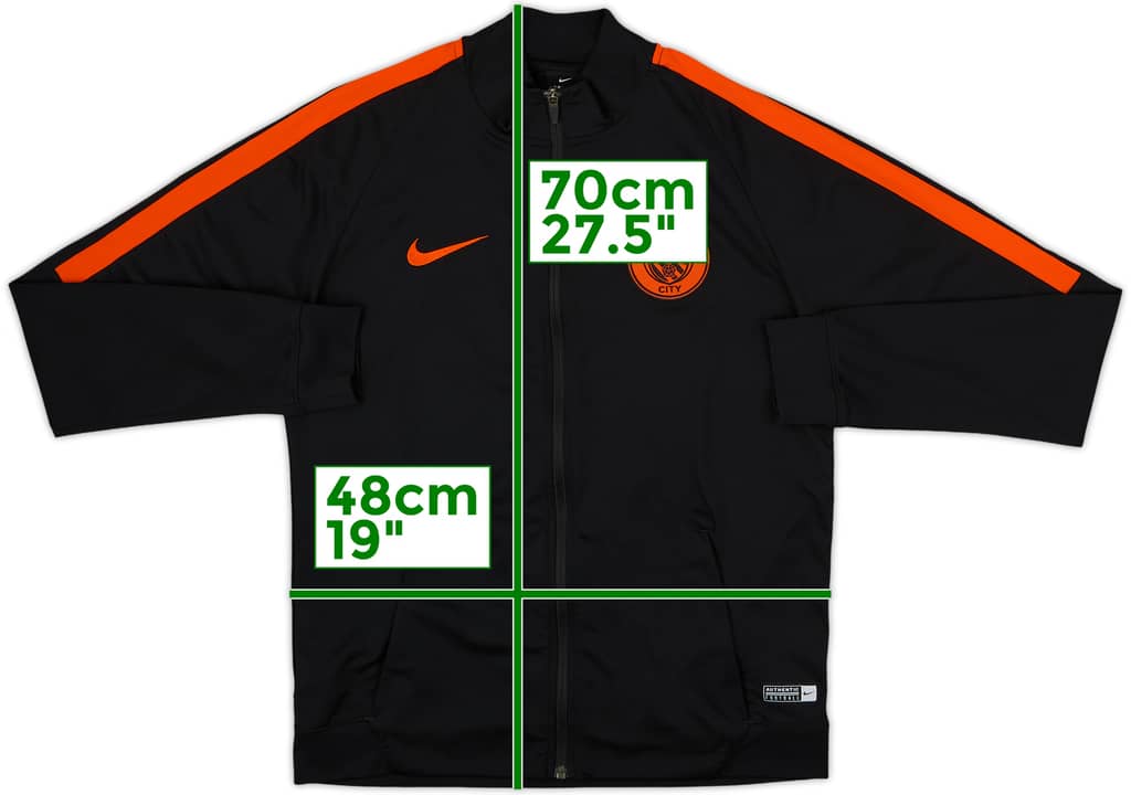 2016-17 Manchester City Nike Track Jacket - 8/10 - (M)