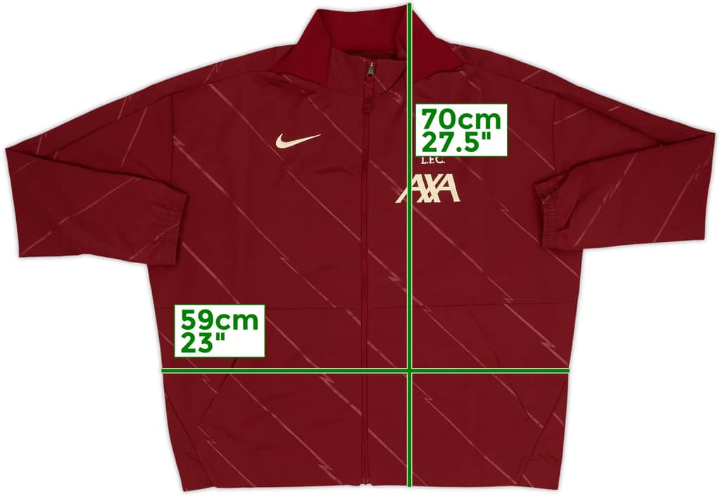 2021-22 Liverpool Nike Track Jacket - 8/10 - (L)