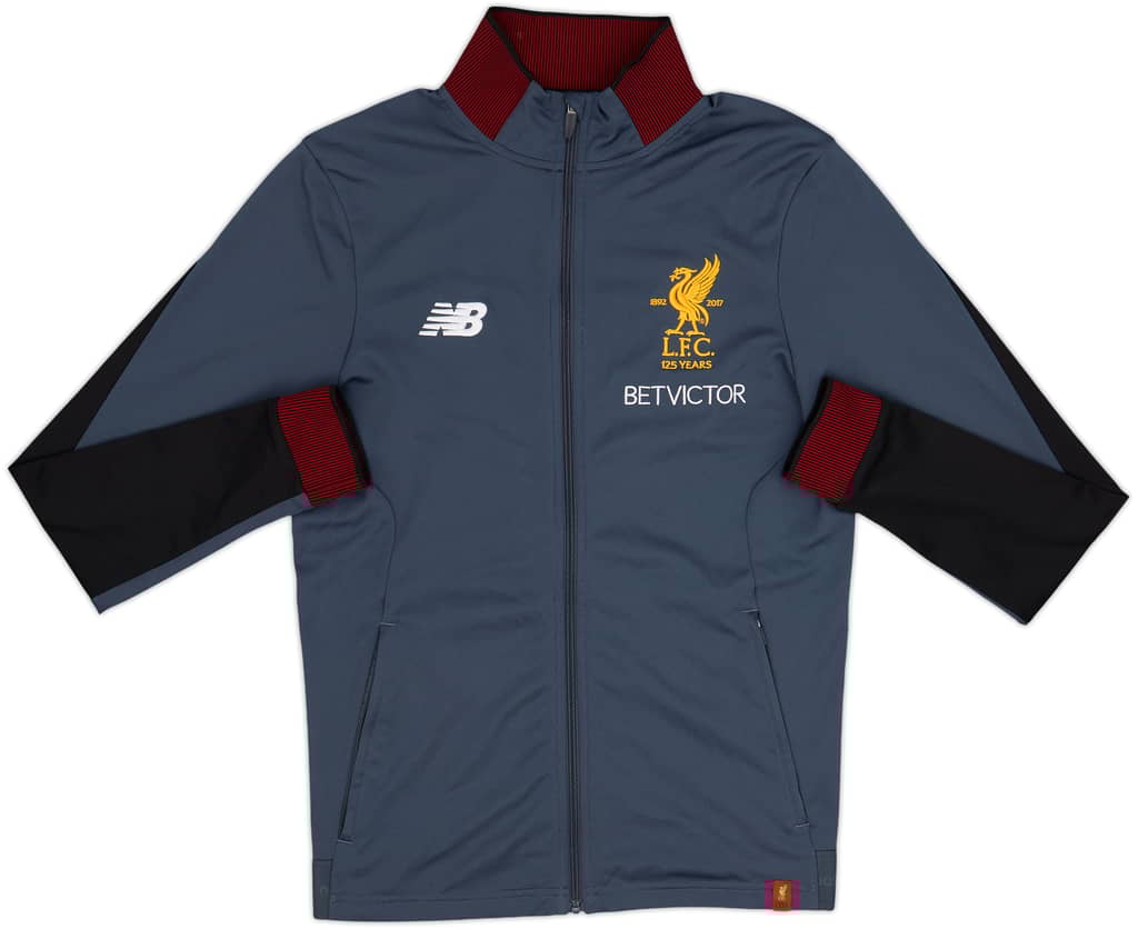 2017-18 Liverpool New Balance Track Jacket - 8/10 - (S)