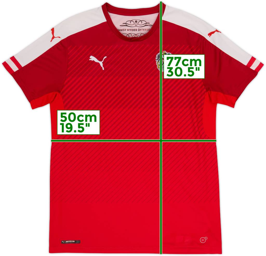 2016-17 Austria Home Shirt - 8/10 - (L)