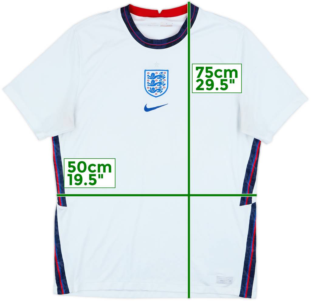 2020-22 England Home Shirt - 5/10 - (L)
