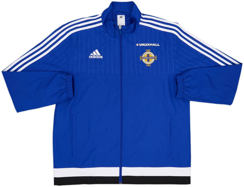2016-17 Northern Ireland adidas Track Jacket - 8/10 - (L)
