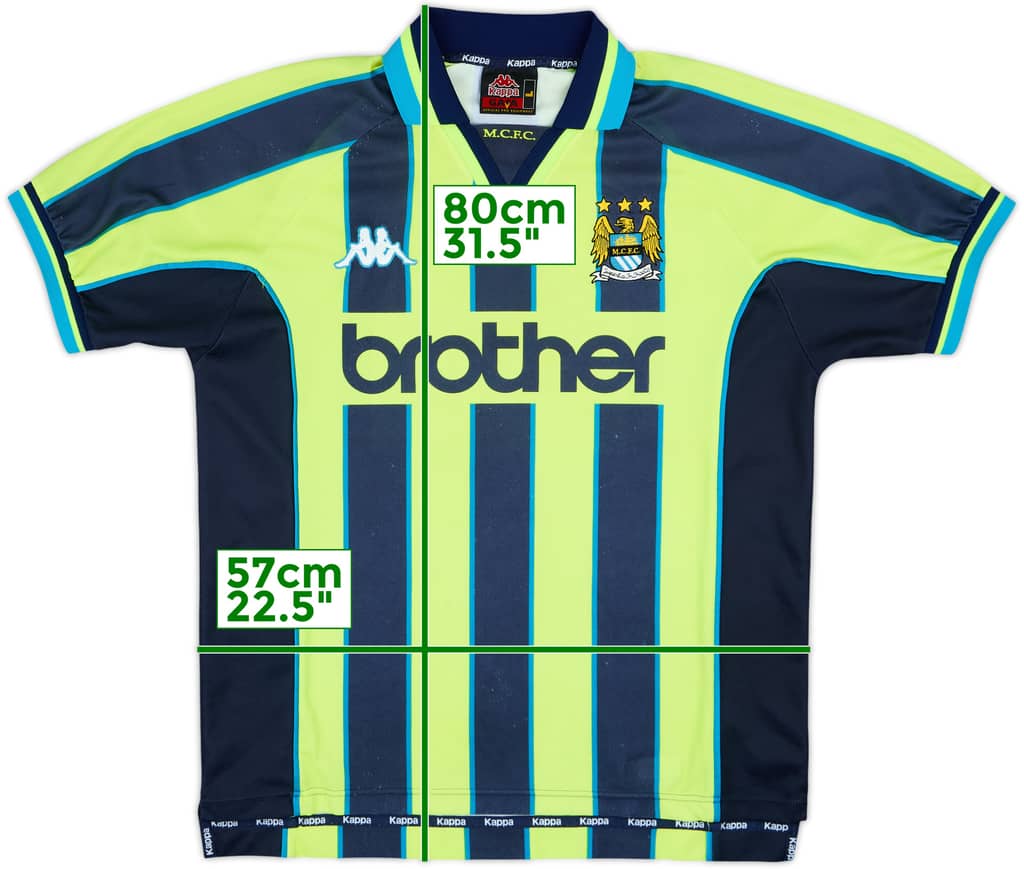 1998-99 Manchester City Away Shirt - 7/10 - (L)