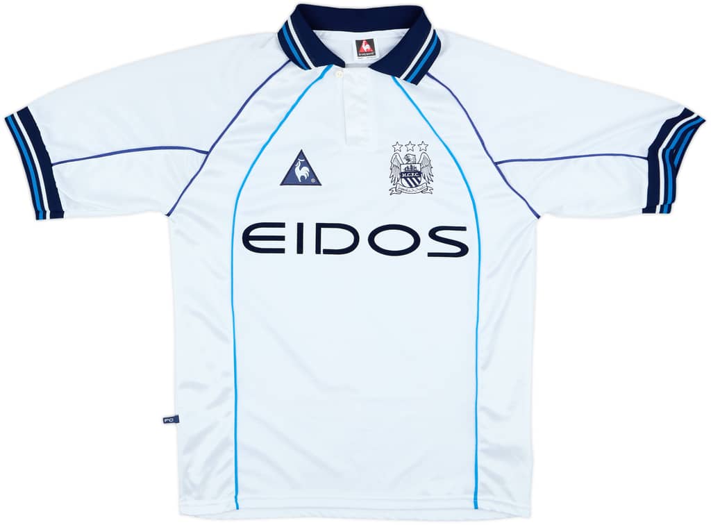 1999-00 Manchester City Away Shirt - 8/10 - (M)