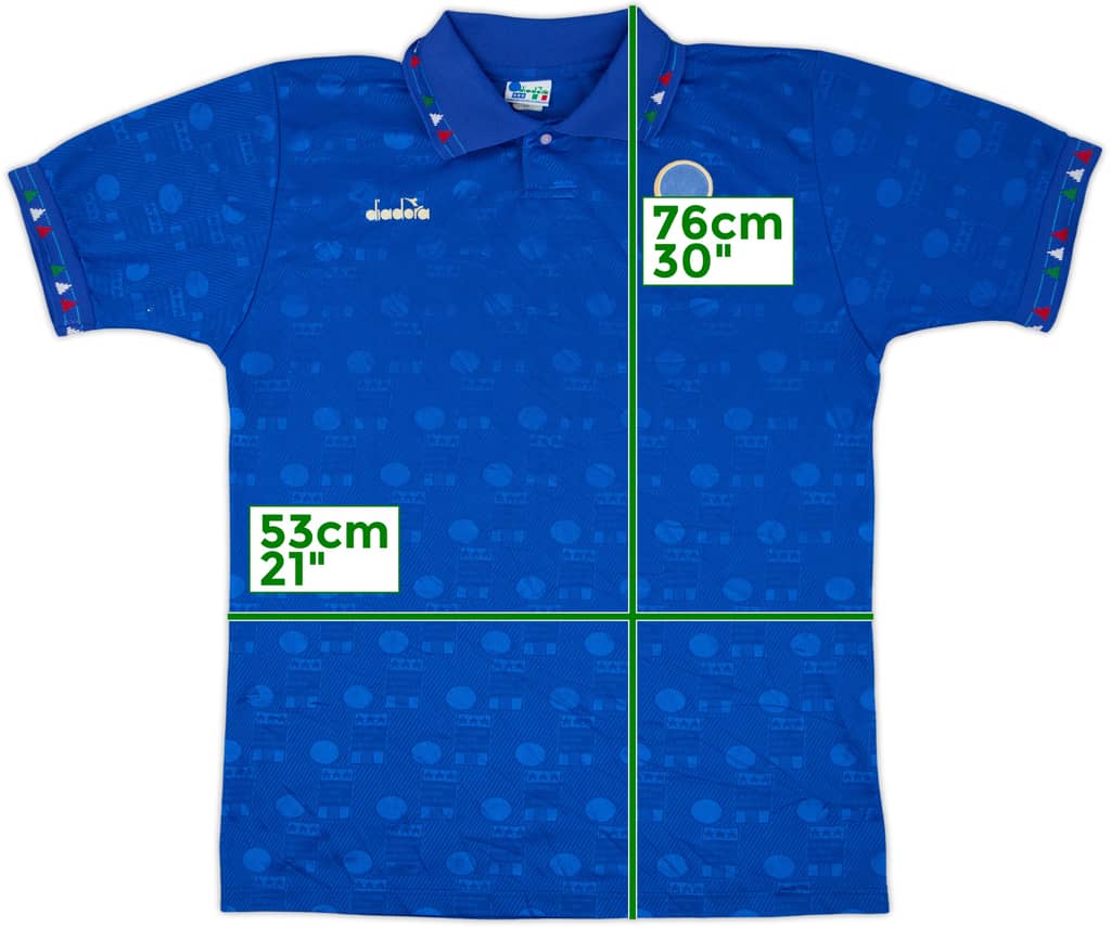 1994 Italy Home Shirt - 7/10 - (L)