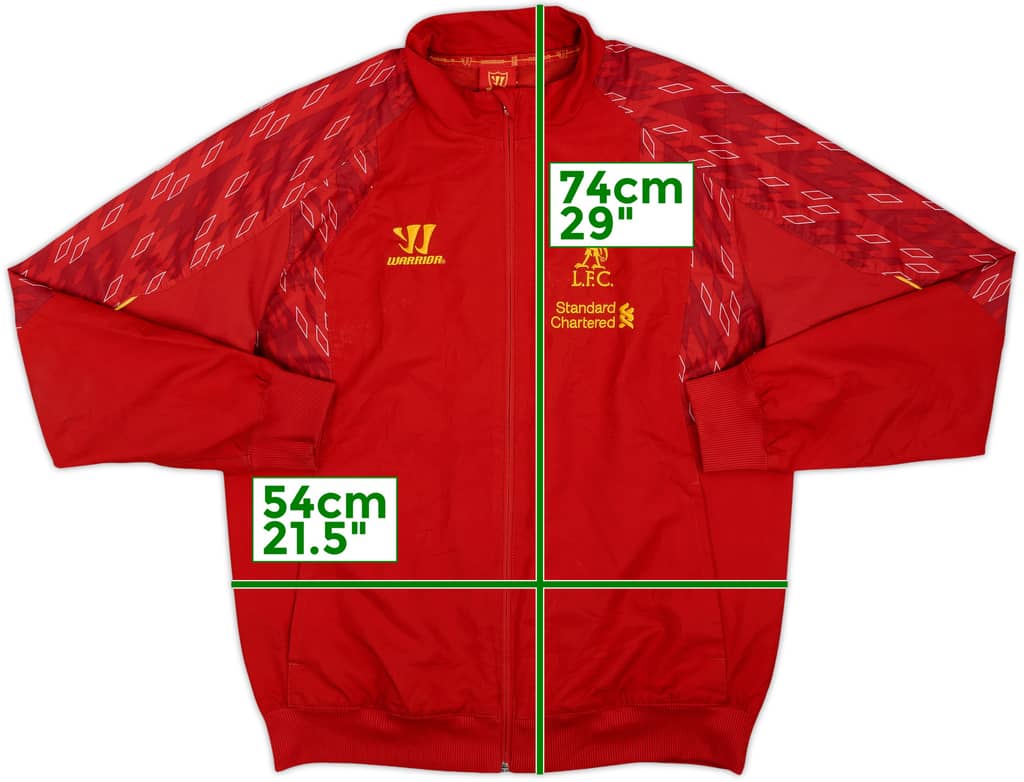 2012-13 Liverpool Warrior Track Jacket - 8/10 - (M)