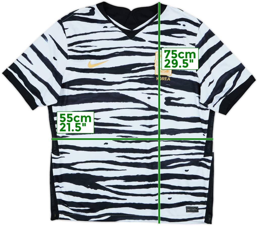 2020-21 South Korea Away Shirt - 7/10 - (3XL)