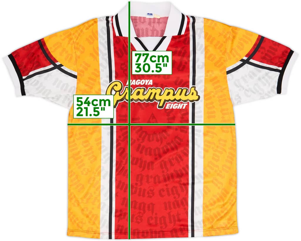 1998-99 Nagoya Grampus Home Shirt - 7/10 - (L)