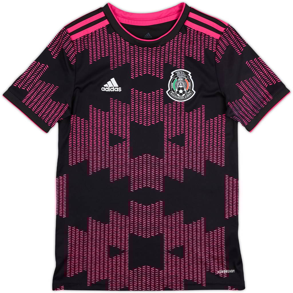 2020-21 Mexico Home Shirt - 10/10 - (M.Boys)