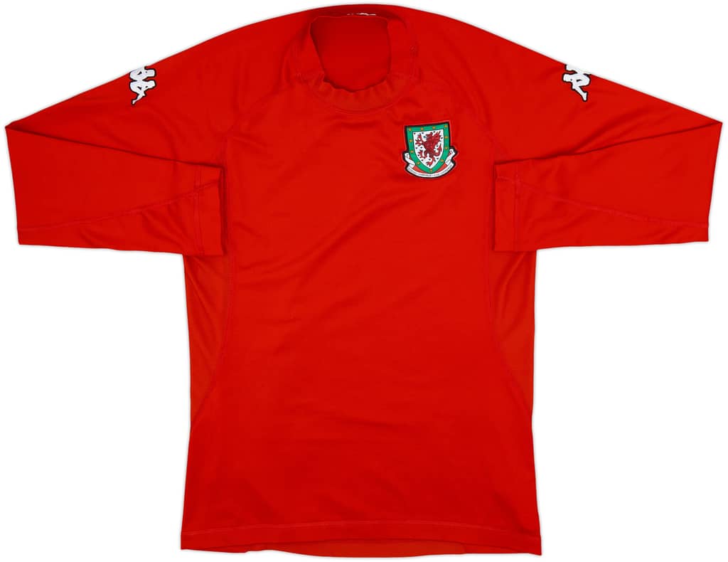 2004-06 Wales Home L/S Shirt - 10/10 - (M)